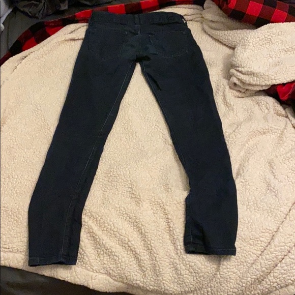 7 for all mankind dark wash skinny jeans - Picture 4 of 7